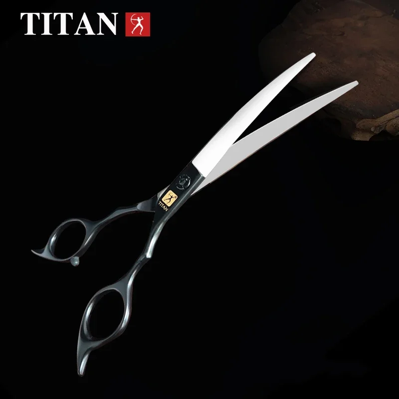 Titan  Hairdressing Scissors  Barber Cutting Hair Shears pet scissors 6.5 inch 7.0inch curved scissors