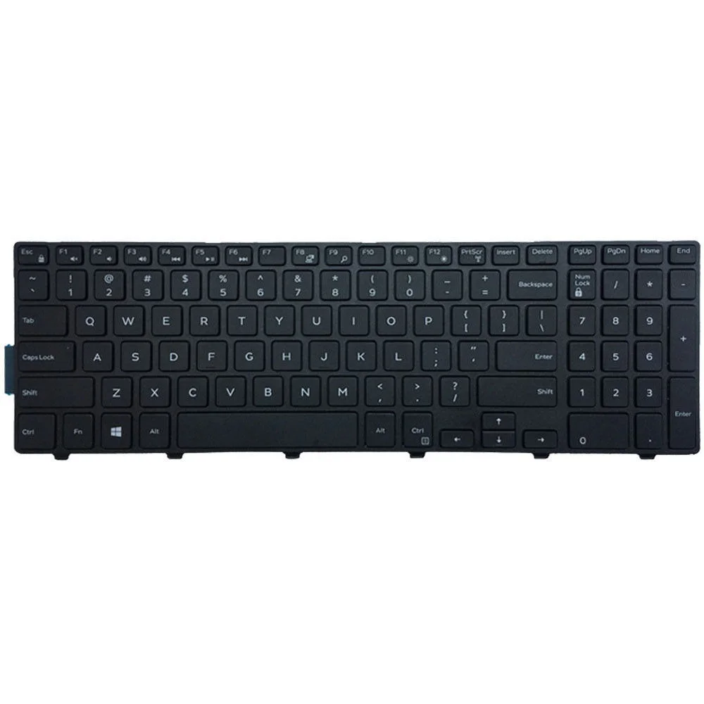 US Keyboard New For DELL Inspiron 15 5551 5552 5555 5566 5557 5558 5559 No Backlit