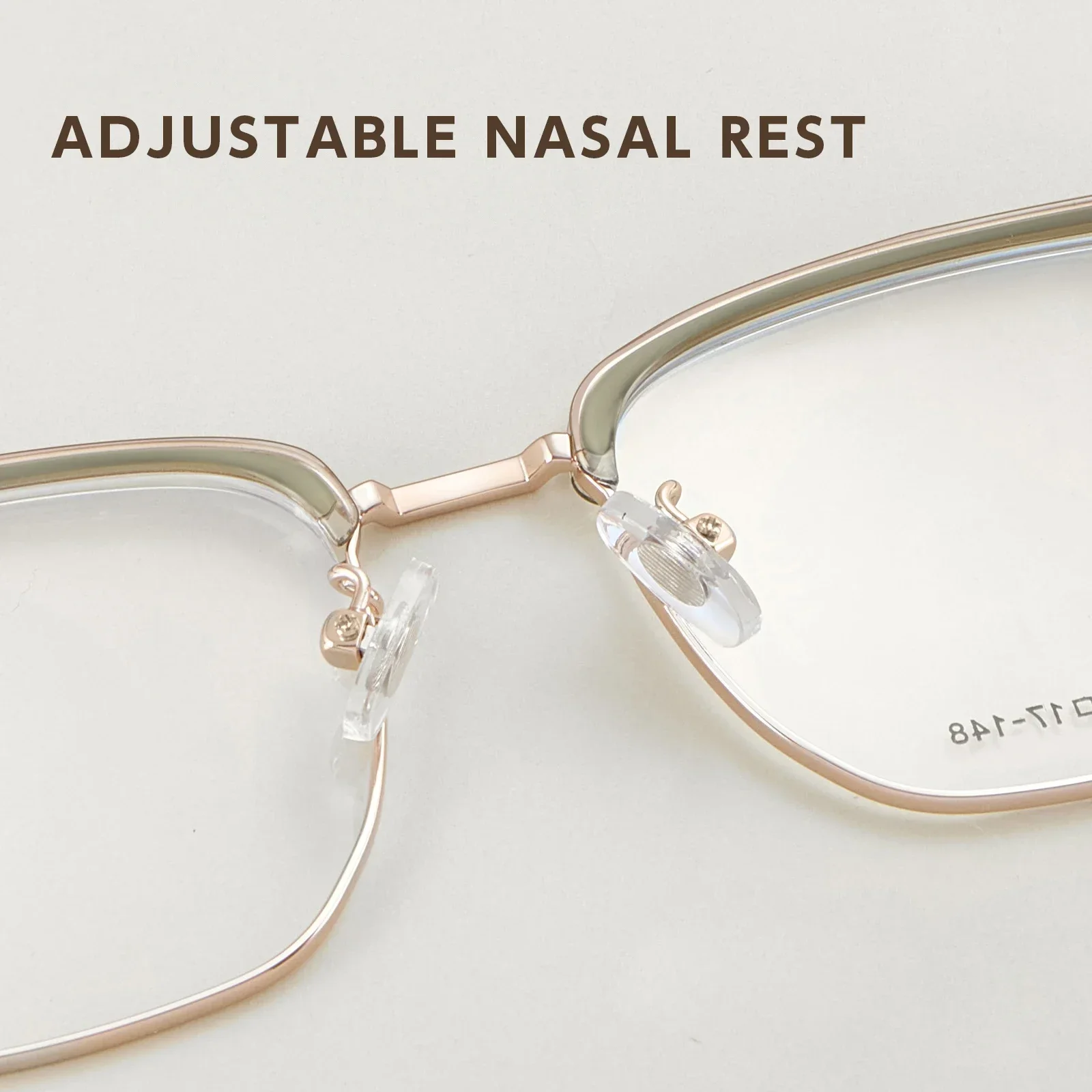 MEESHOW Ultra-light Big Eyeglasses TR90 Pure Titanium Retro Square Optical Prescription Glasses Frame Men Women Eyewear 7121