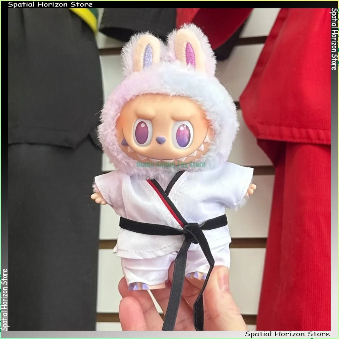 En Oferta, Ropa Labubu, Dos Estilos de Moda, Uniforme de Taekwondo, Mini Muñeca de Peluche, Ropa de Karate, Accesorios de Moda para Muñecas, Regalos