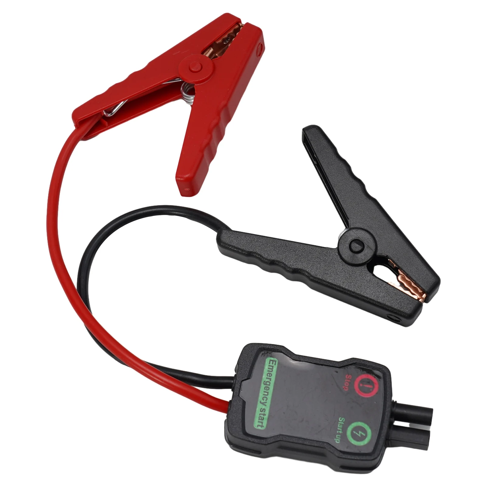 Braçadeira de partida para carro, 12v, portátil, ferramenta para carro, mini jump starter, braçadeira de cabo inteligente b8 nenhum