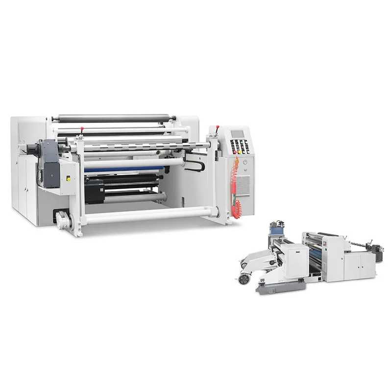 Supply kraft paper automatic, slitting and rewinding machine, white cardboard high-speed intelligent slitting machine