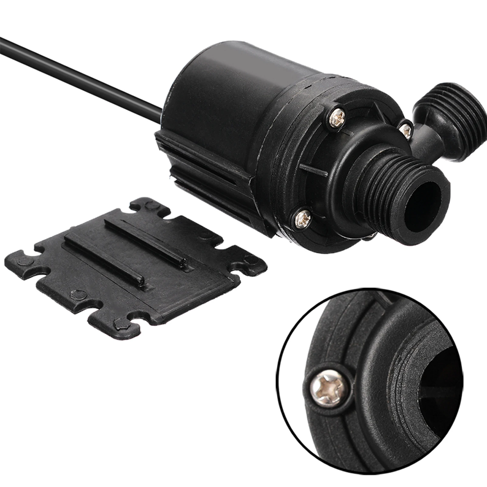 800L/H 12V DC 5M 水中温水循環ポンプ ソーラー ブラシレスモーター