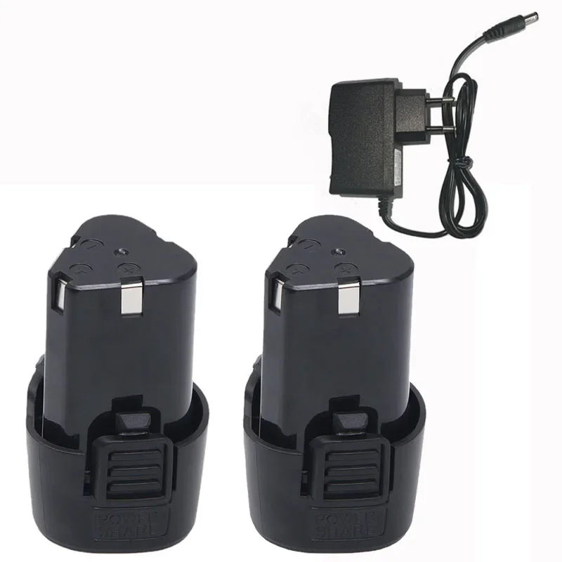 12V 4500mAh Rechargeable Lithium Battery for Angle Grinder Electric Drill Electric Screwdriver Spare Battery EU Plug
