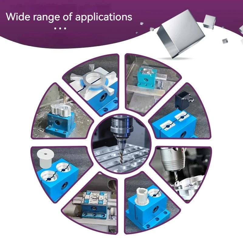 shape-fixed fixture Manual external clamp four-axis five-axis multi-position special-shaped workpiece end face profiling chuck