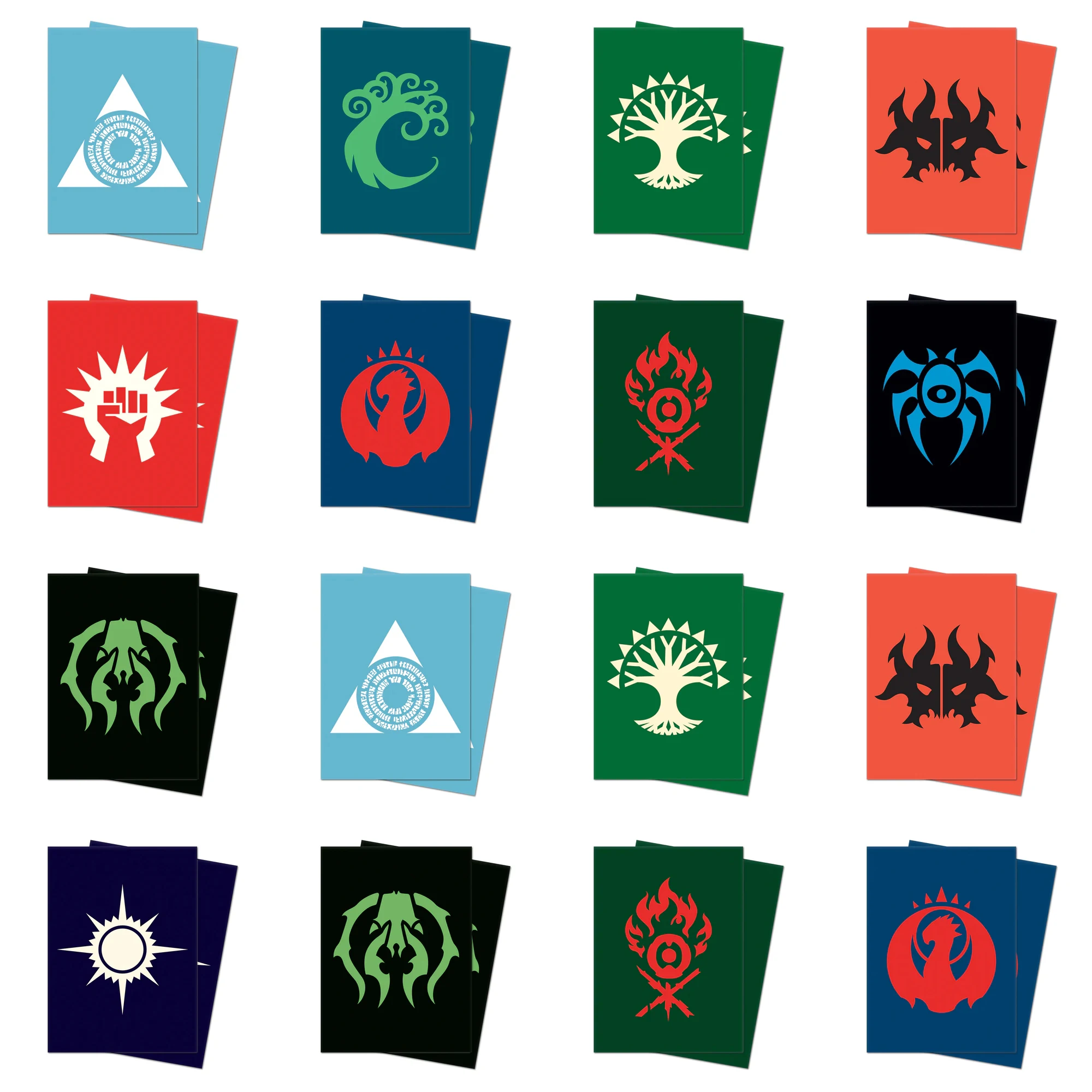 mtg guild card sleeves Magic the Gathering: Guilds of Ravnica Ultra Pro Sleeves: Izzet (50ct)