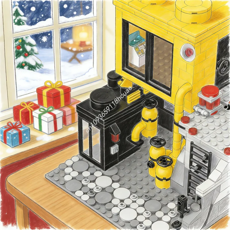 

1168pcs MOC Modular Streetscape Bricks Live Blacktron Version Model Building Blocks Christmas Gift Architecture Toys Education