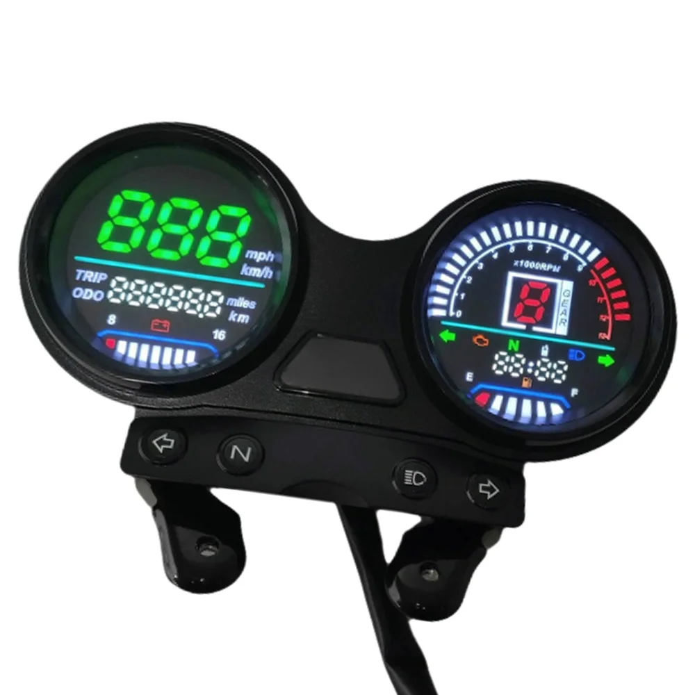 

Motorcycle LED Speedometer For Yamaha YBR125 2005 2006 2007 2008 2009 Motorcycle Instrument Fuel Level Gauge Speedometer