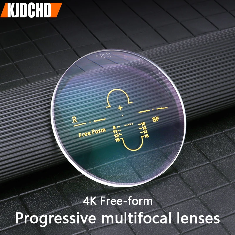 

KJDCHD 1.56/1.61/1.67/1.74 HD Прозрачные прогрессивные мультифокальные линзы Free-form с широким углом обзора, антибликовым и антицарапающим покрытием