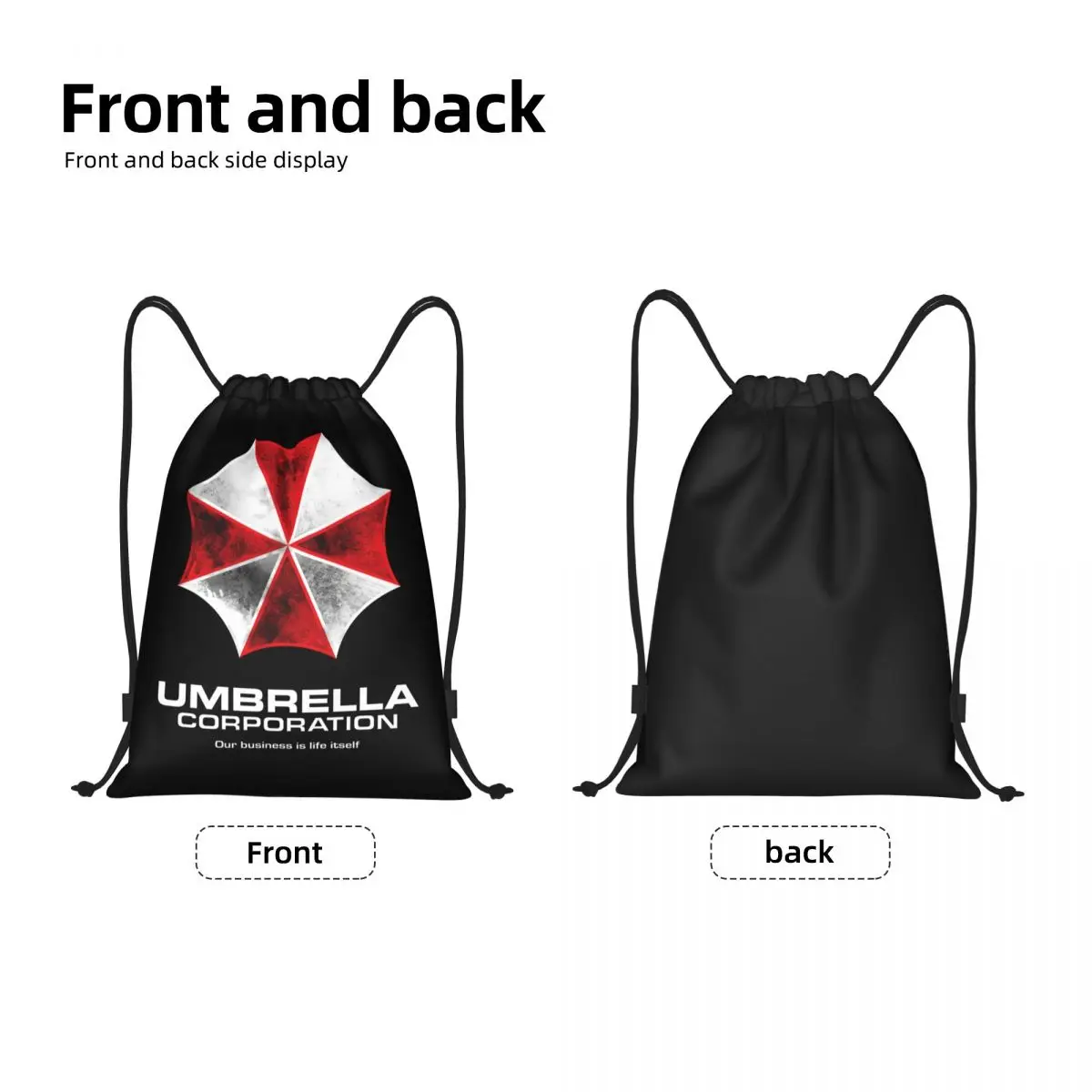 Ombrelli personalizzati società borse zaino con coulisse donna uomo videogioco leggero palestra sport Sacks Sacks per lo Shopping