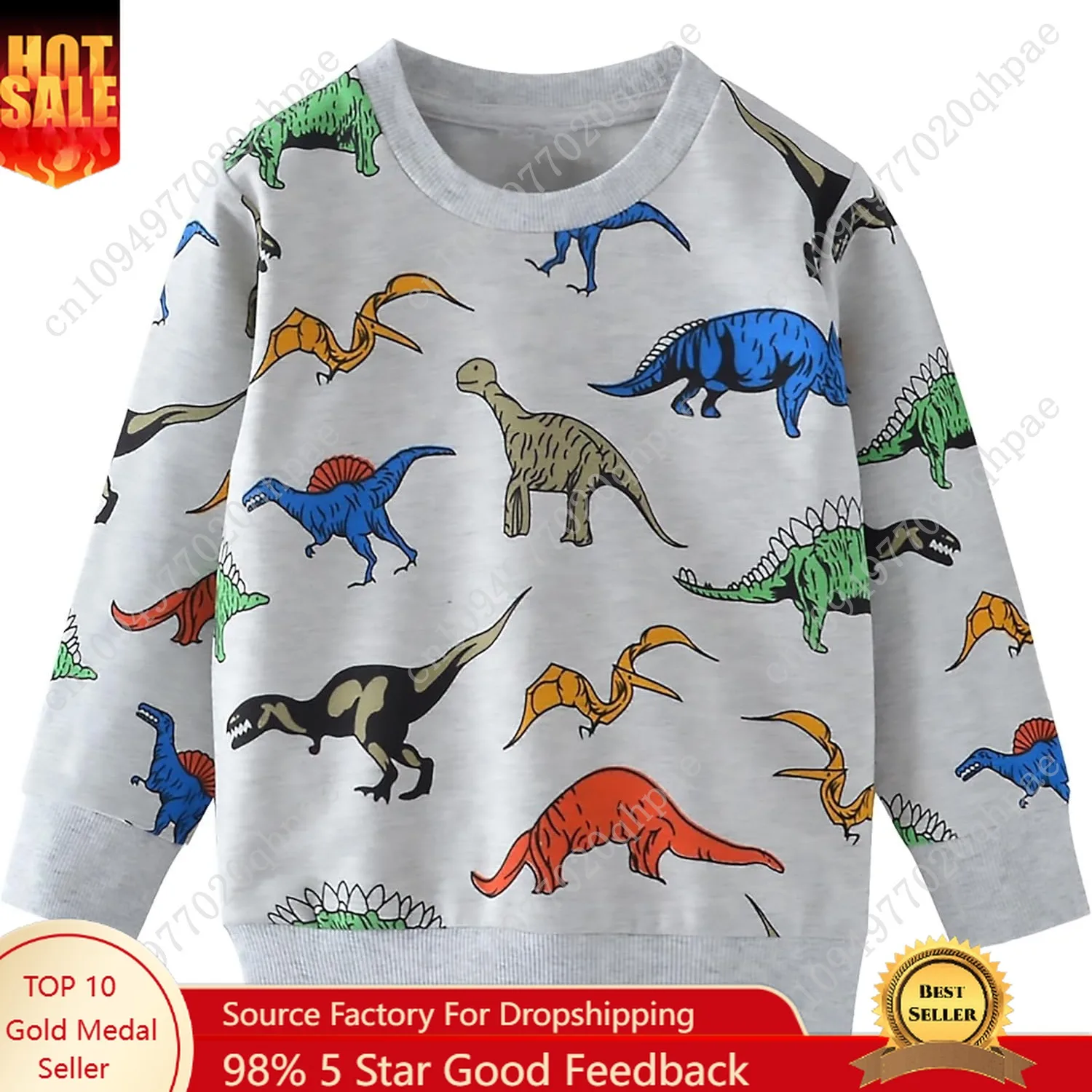 

AIWUHE Toddler Sweatshirt Boys Girls Crewneck Pullover Tops Blouse Long Sleeve Cotton T-Shirt Fall Winter Clothes 2-6Y