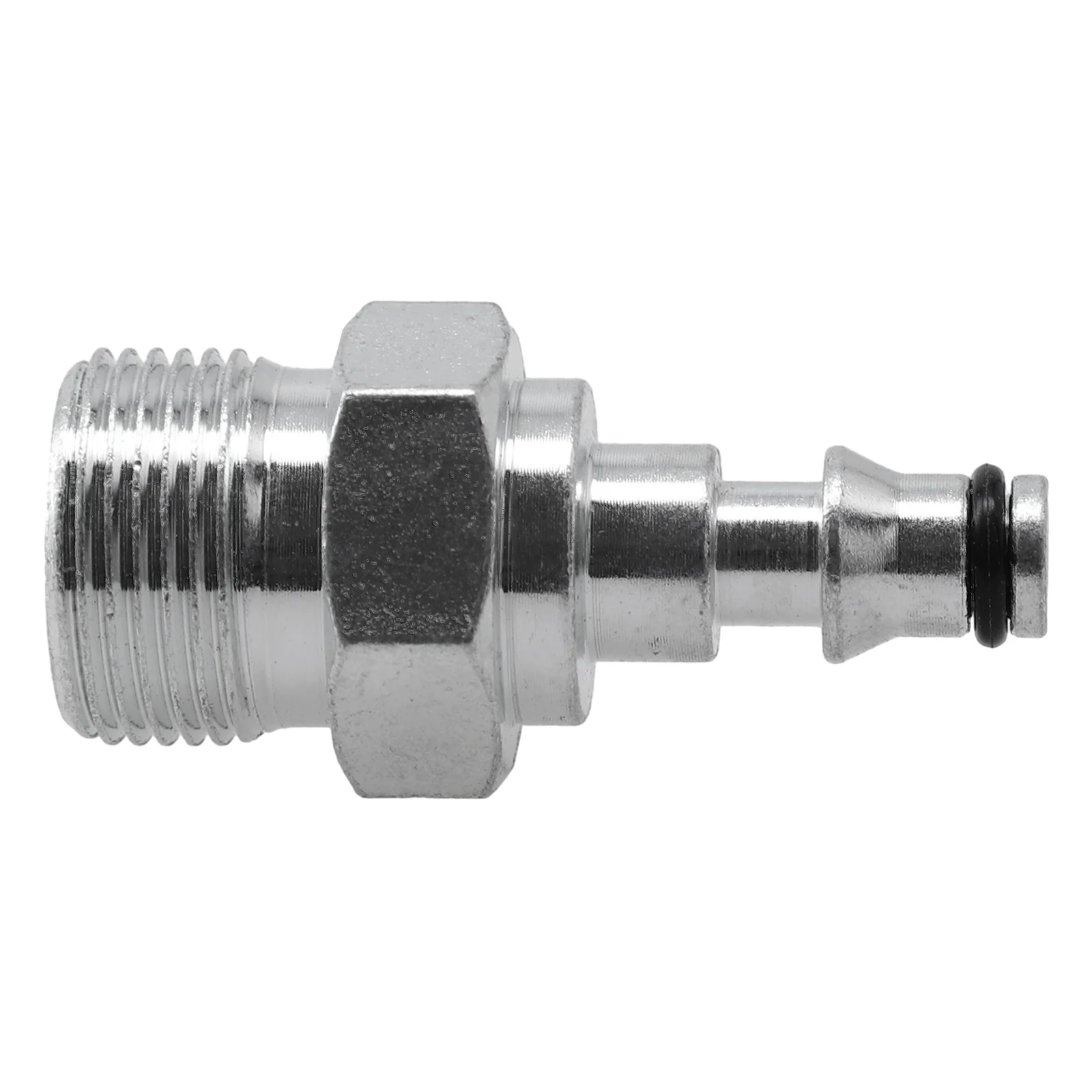 

A03868 Hose Fitting Adapter Spare Yard Accessory Alloy For Lavor Quick Release Replacement Silver Tool 14*12*9mm