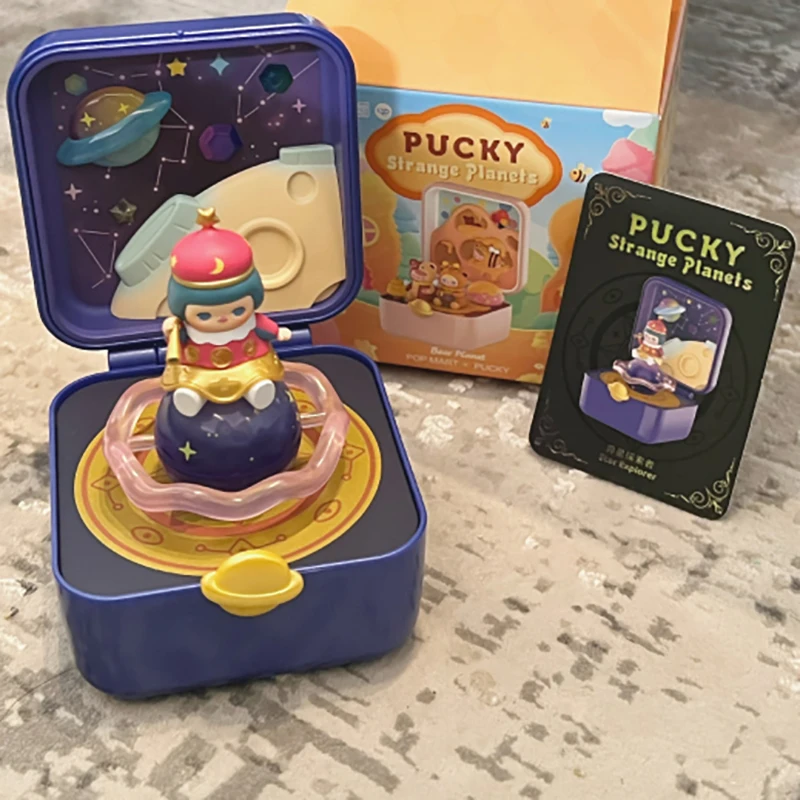 

Original Pucky Strange Planet Series Blind Box Toys Guess Bag Mystery Box Mistery Caixa Action Figure Surpresa Model Birthday