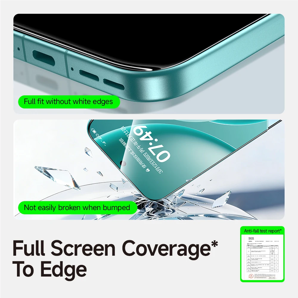 SmartDevil 2 szt. Ochraniacz ekranu do OPPO Find X9 Ultra X9S Pro HD Przezroczysta folia ze szkła hartowanego do OPPO Reno 15 Pro Odporna na zarysowania — zdjęcie produktu 3
