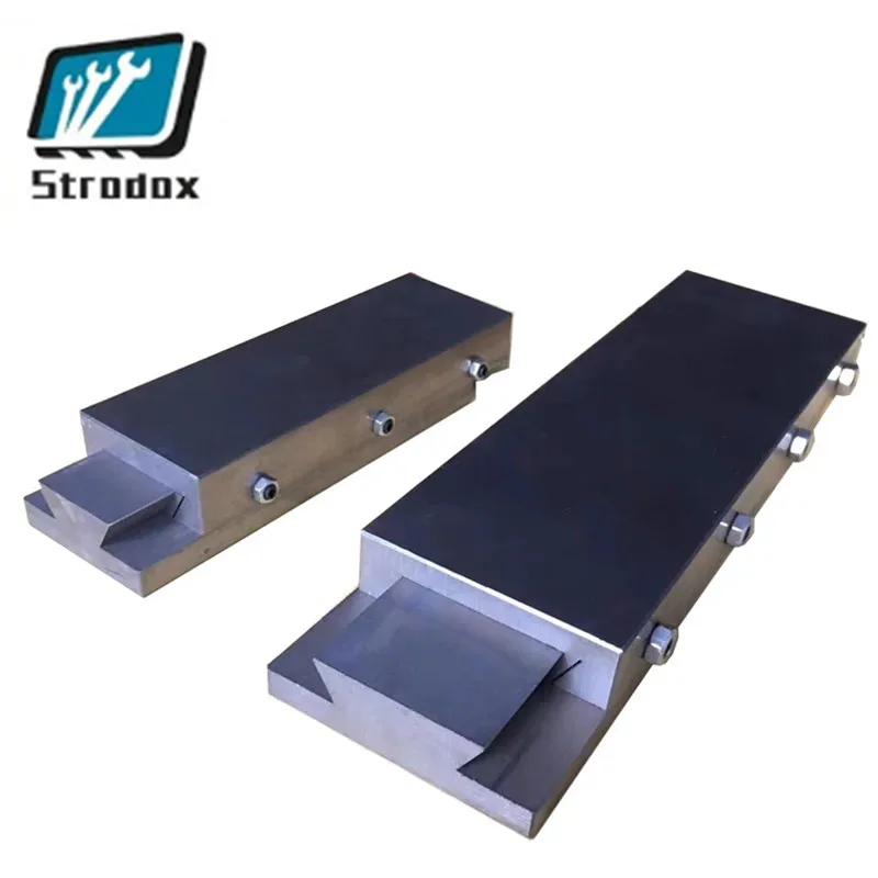 75x55x20mm 45 # Steel Material Dovetail Groove Rodless Slider Slide Table Linear Workbench Supports Customization