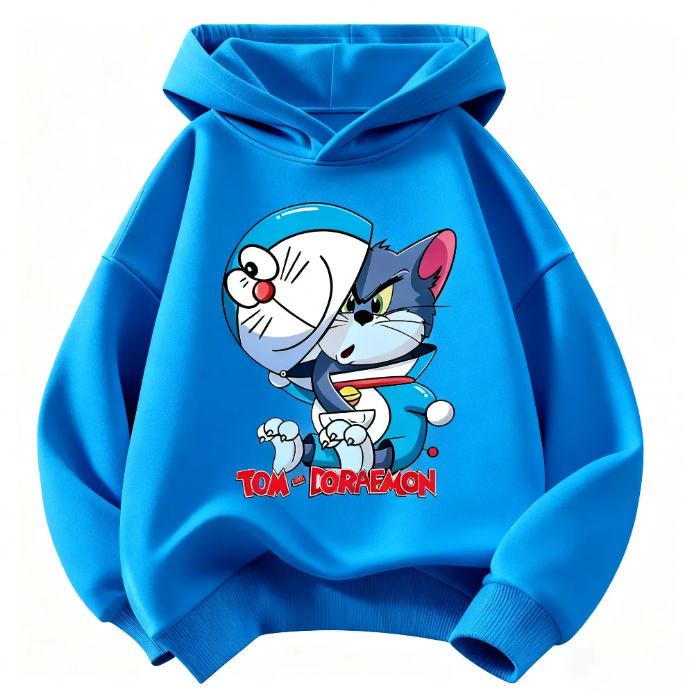 جديد الأطفال البلوز عبقور الفتيان والفتيات ملابس الخريف والشتاء الدافئة الأطفال هوديي البلوز