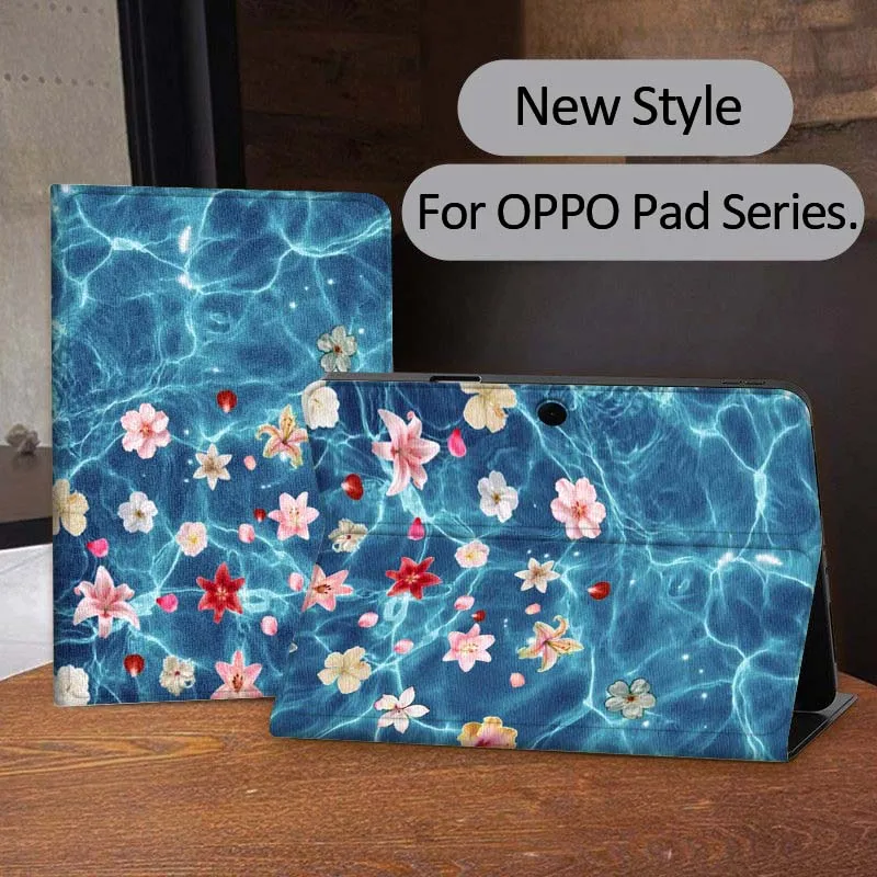 

Water Ripple Artistic Pattern For OPPO Realme Pad 3 11 2 4 Pro Air Neo SE X 11 11.61 11.4 12.1 13.2 Inch Tablet Case