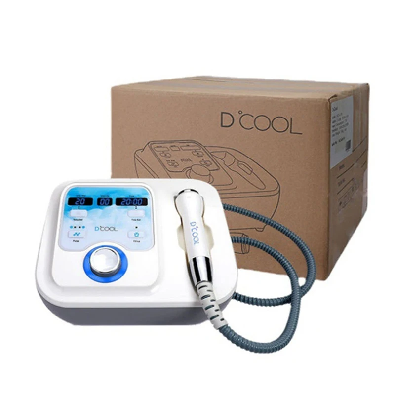 Skin Cooling Facial Dcool Beauty Machine Face Lift Anti Aging Wrinkle Removal Electroporation Mesotherapy Hot Cold Rejuvenation