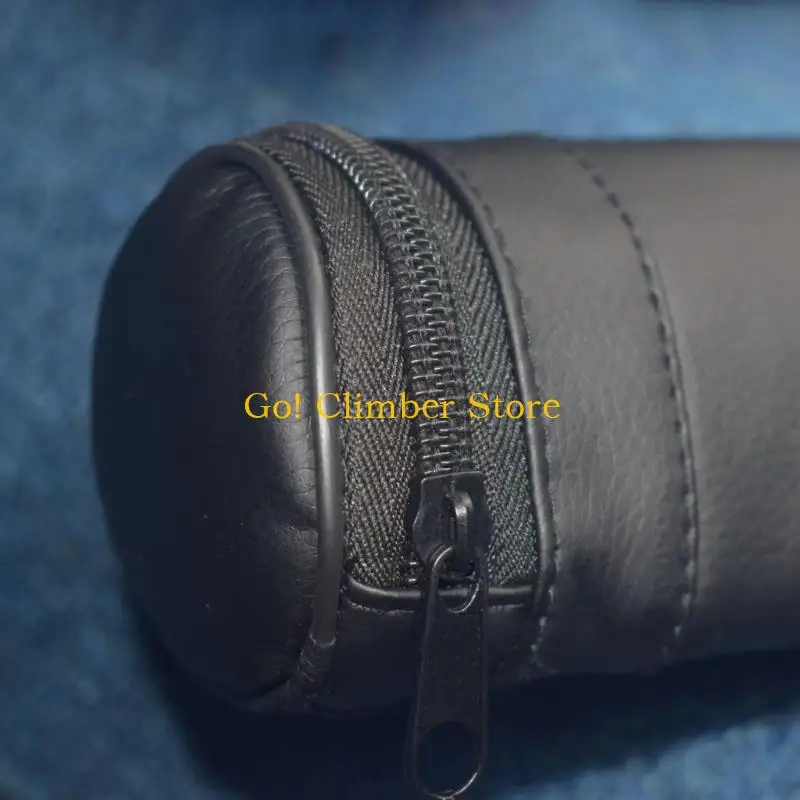 Q84C Snooker Pool Cue Storage Bag PU Leather Baseball Bat Backpack Equipment Bag Light Weight Cue Case Carry Bag Enduring