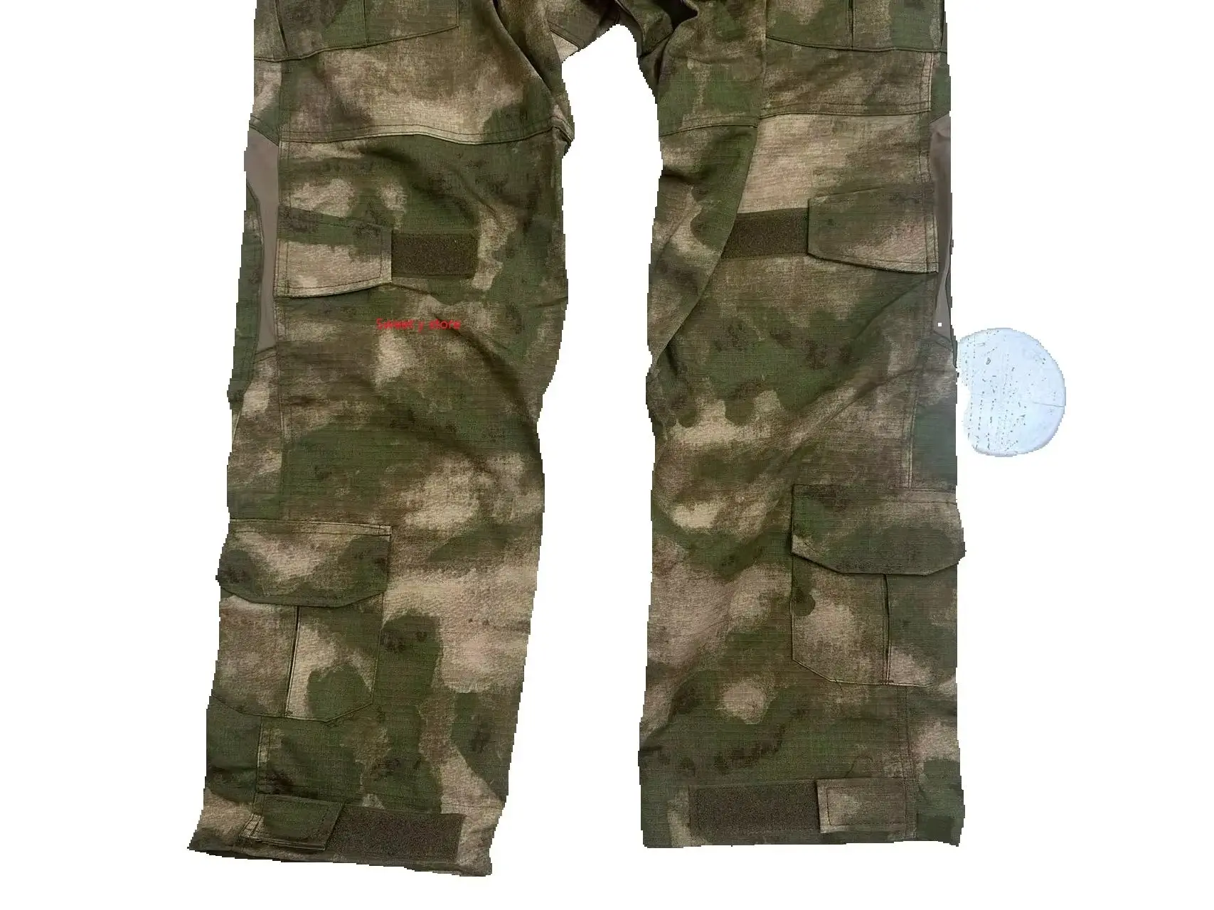 G3 Combat Pants Orange Leather Four sided Elastic Training Pants German Ruins Green Camouflage