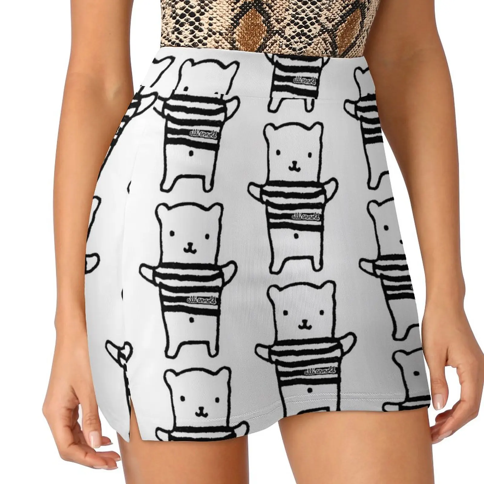 

Classic Alli Bear Mini Skirt skirt sets korean ladies summer dress