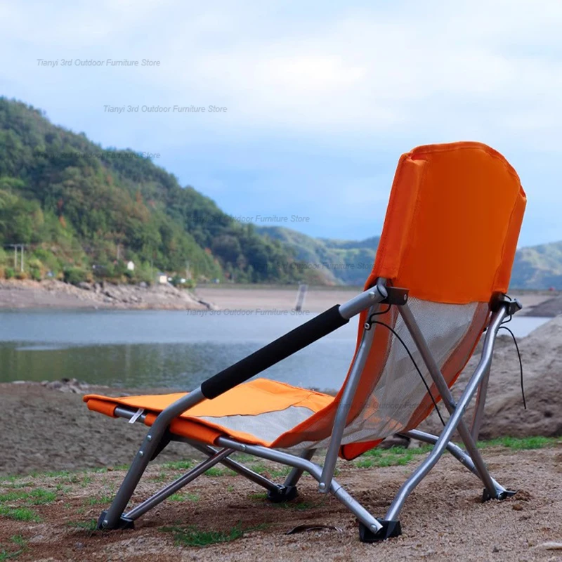 Outdoors Liberty Beach Chair Recliner Camping Portable Folding Travel Mountain Climbing Fishing Sunlounger Furniture Sillas FYBC