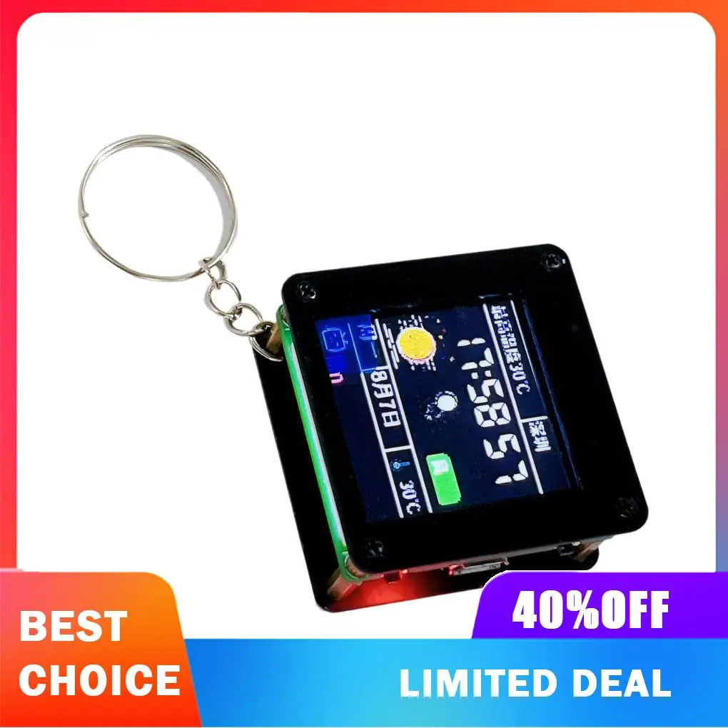 44-inch LCD Display ST7735S Driver WIFI Connection Desktop Ornaments 1.44-inch LCD Desktop Ornaments