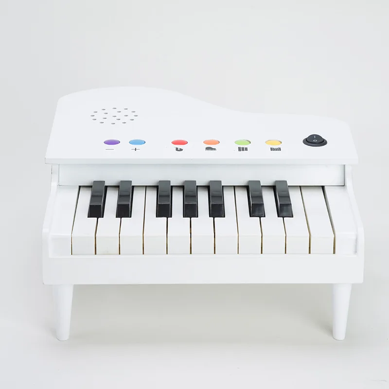 Children Musical Star 18 25 30 Key Wooden Piano, Kids Electronic Keyboard Instrument, Educational Toy
