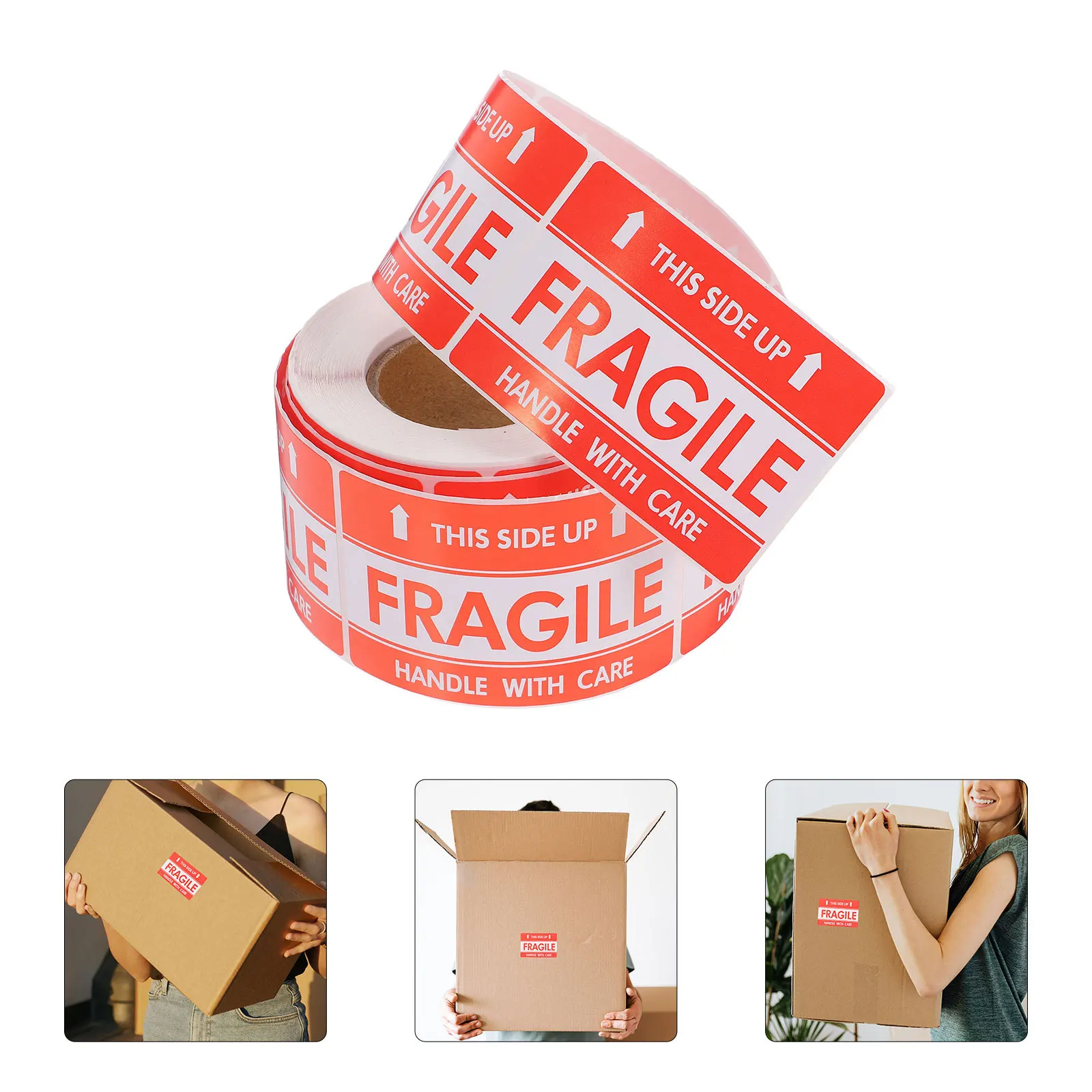 

Fragile Tape Transportation Warning Stickers Self-adhesive Shipping High Packing