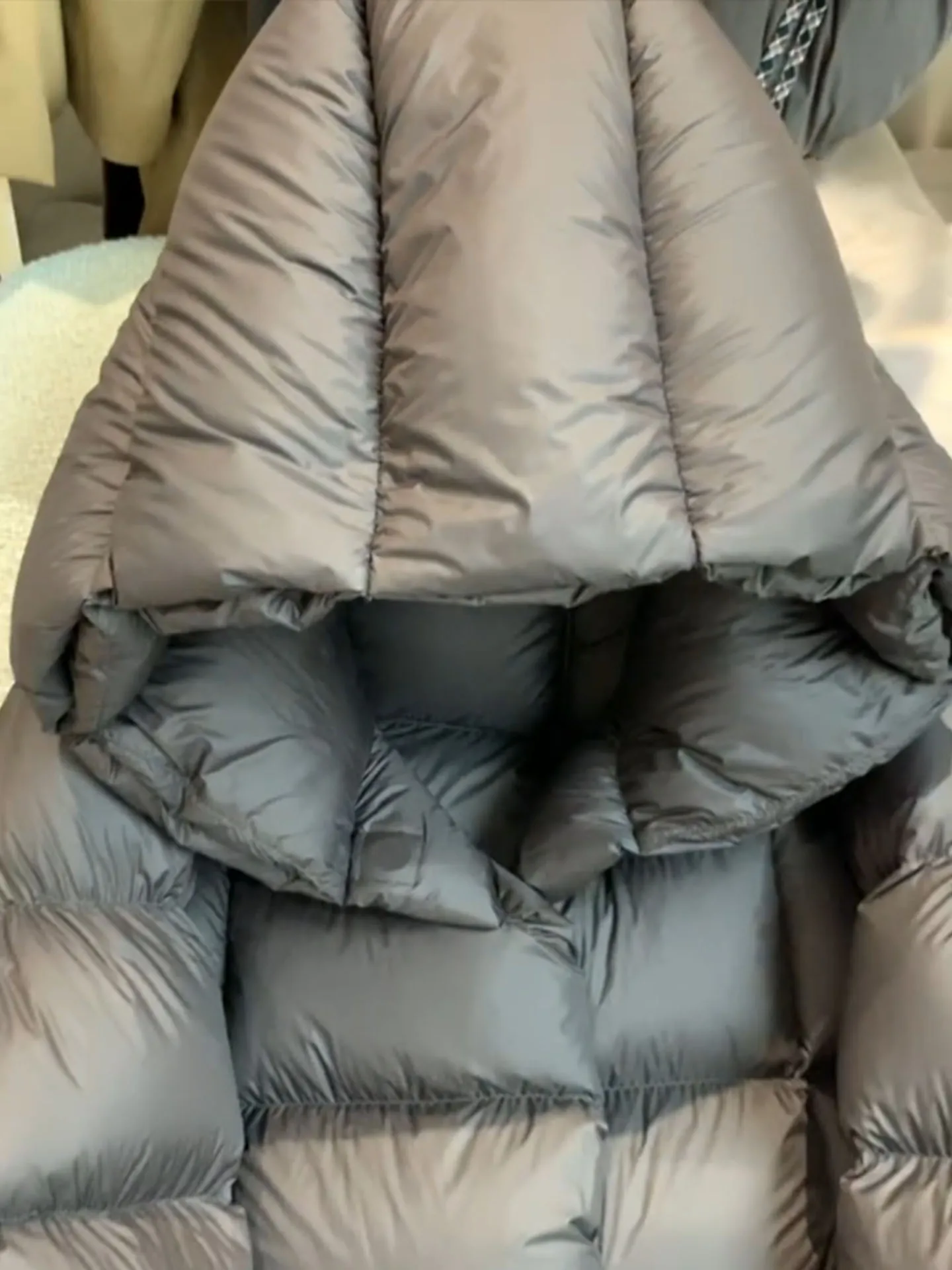 Einzigartiger ort Brown Puffer Jaet Damen-Wintermantel 2022, neuer koreanischer SLE-Brotmantel, hohe Taille, langer Sve-Reißverschluss