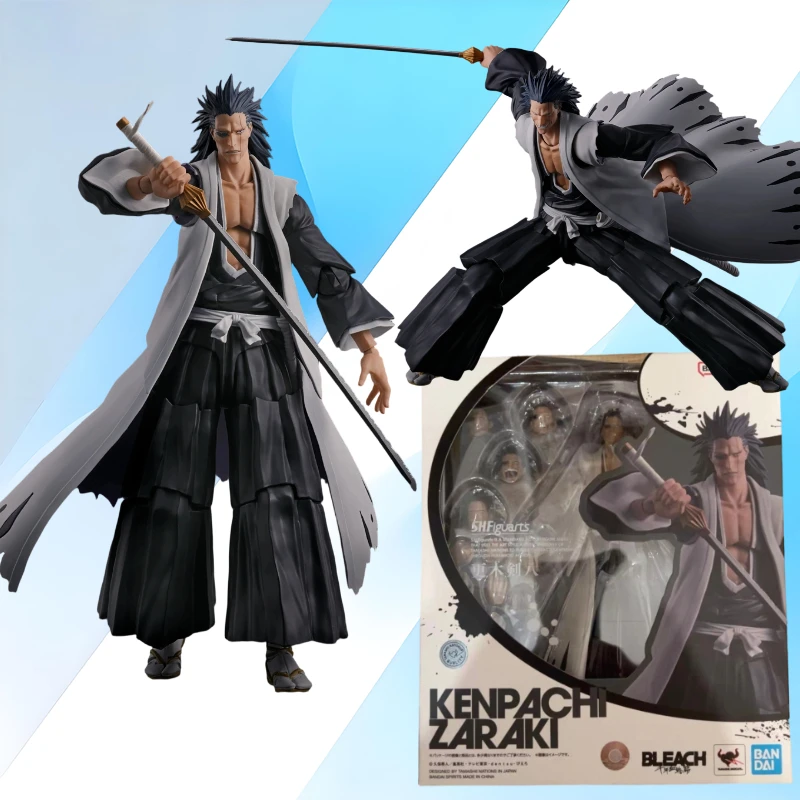 

Original SHF Zaraki Kenpachi 17CM PVC Anime Figure Action Model Toys Fan Benefits