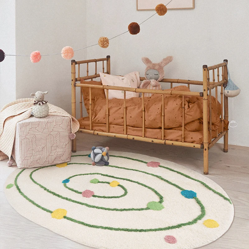 VIKAMA Multiverse Bedroom Bedside Blanket, Walk-in Closet, Children's Room Plush Soft and Comfortable Carpet, Home Decoration