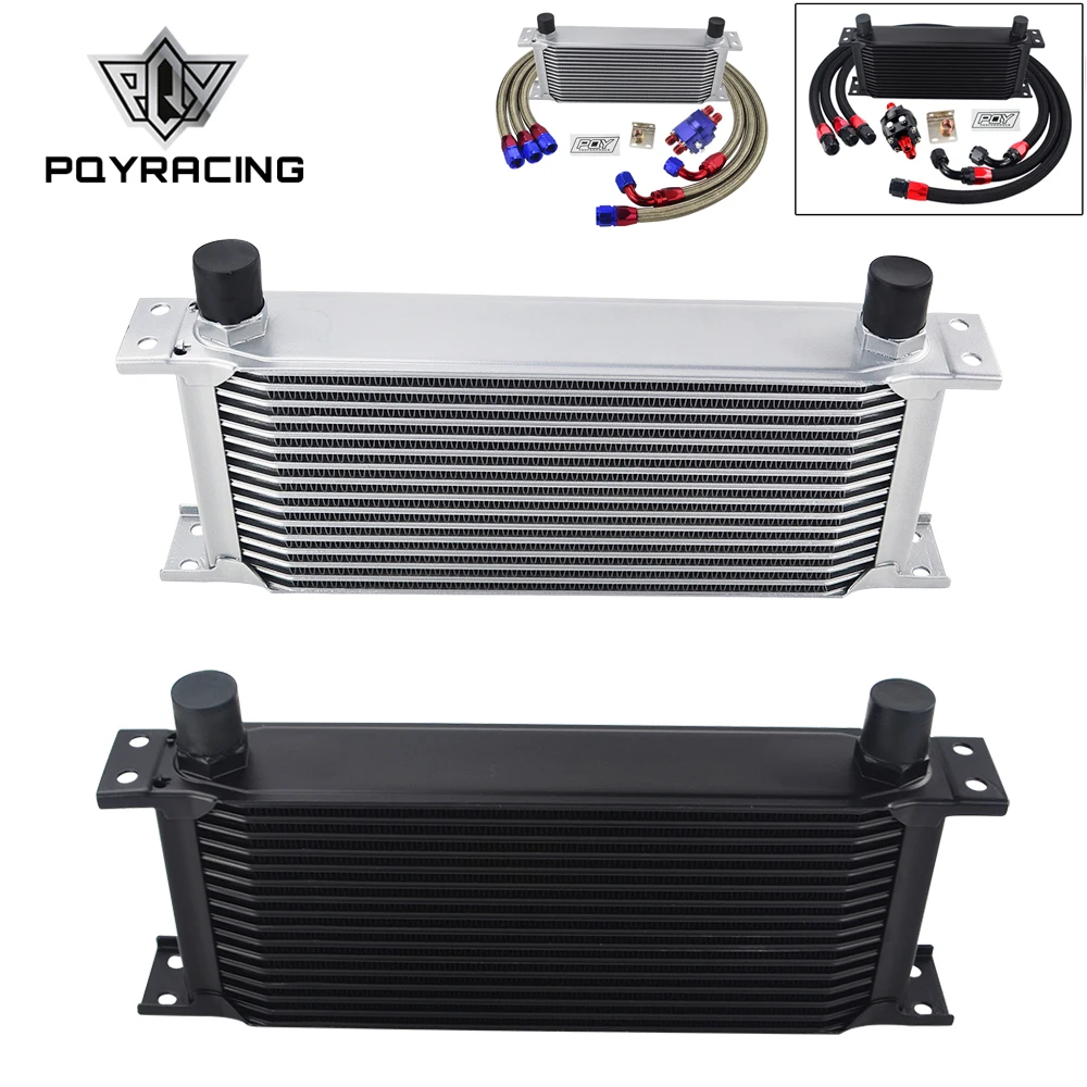 

Универсальный 16-рядный комплект масляного радиатора + адаптер масляного фильтра + плетеный шланг из нержавеющей стали с наклейкой PQY + коробка