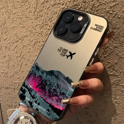 Mountain Peak Aircraft Case for Samsung Galaxy S25 S24 S23 S22 S21 S20 Note20 Ultra Plus FE M31 4G 5G Shockproof Back Cover