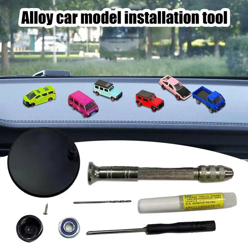 Car Model Tools Kit Assembly Tools Kit For Building Alloy Car Multi-Purpose Alloy Model Drift Decoration Making Kit For Children