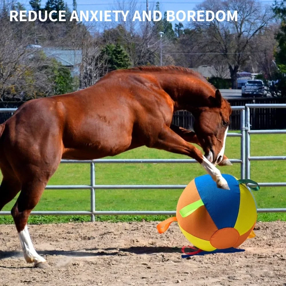 Unbreakable Dog Herding Ball - Chew-Proof Interactive Toy for Biting, Boredom & Training Inflatable Large Ball