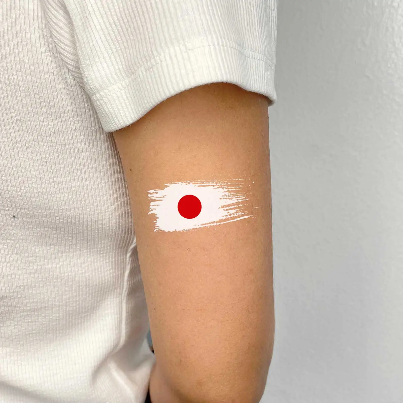 2 Sheets Japan Flag Styling Temporary Tattoo Stickers Graphics I Love Japan Country Flags D Body Art Hand Tattoo 타투스티커