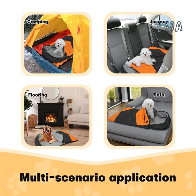 

Y50A-Autumn And Winter Household Pet Warm Sleeping Bag Adjustable Temperature Heating Pet Sleeping Bag