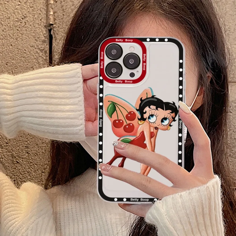 Cute Cartoon B-BettyS Girl For Samsung A 10 20 30 70 13 21 32 72 22 51 52 53 71 73 32 4g 32 5g Fundas