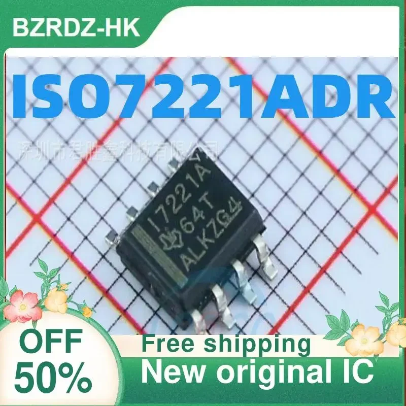 10PCS ISO7221ADR SOP8 I7221A ISO7221A ISO7221CDR New original IC