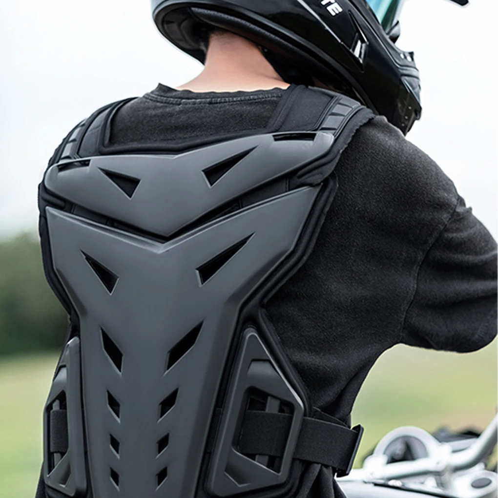 2025 New Motocross Body Armor Motorcycle Jacket Motocross Moto Vest Back Chest Protector Off-Road Dirt Bike Protective Gear