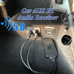 Bluetooth-compatible Music Audio Receiver Adapter Universal Wireless Bluetooth-compatible Module Aux Adapter Auto Accessories