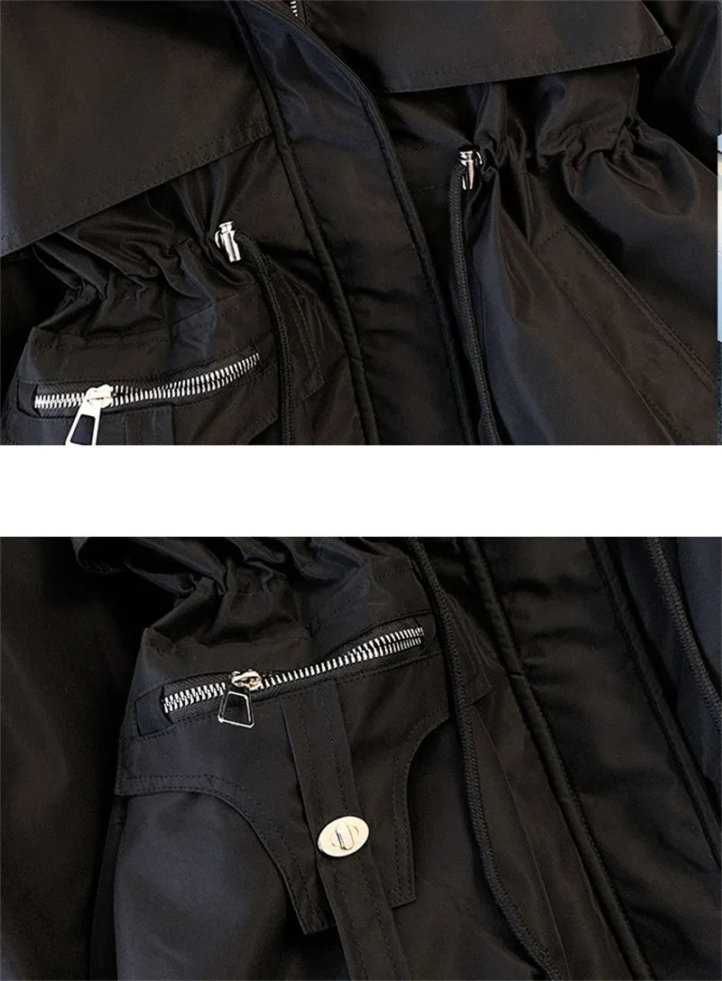 Winter 2025 New Foreign Trade Down and Cotton Jacket with Velvet Integrated Winter Clothing