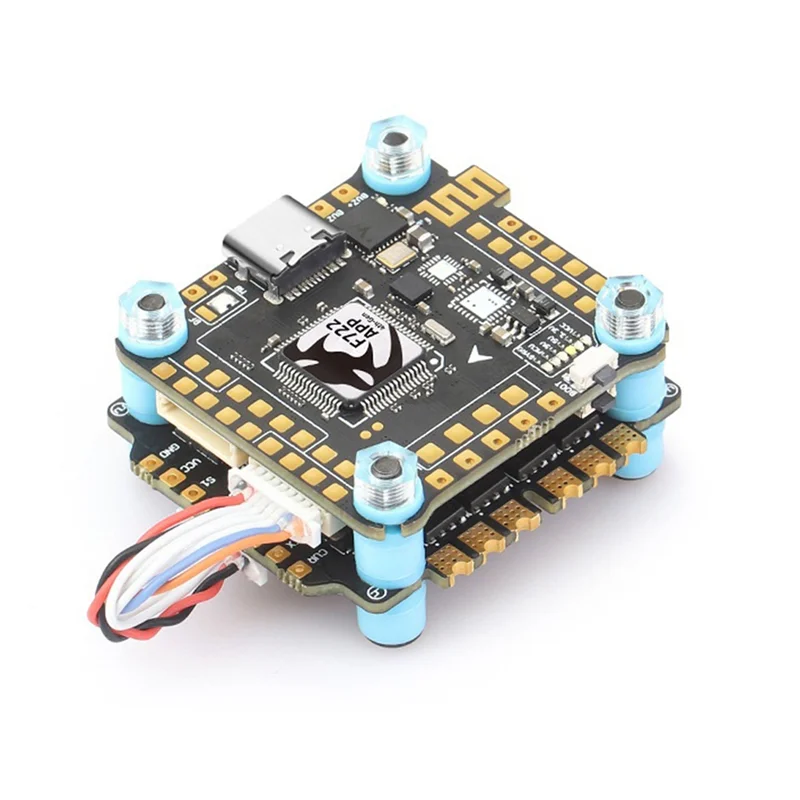 Performance estável-f722 mk4 app fc & sc pilha f722 mk4 app controlador de vôo f55a 128k blheli32 esc 3-6s configurar wifi para rc fp