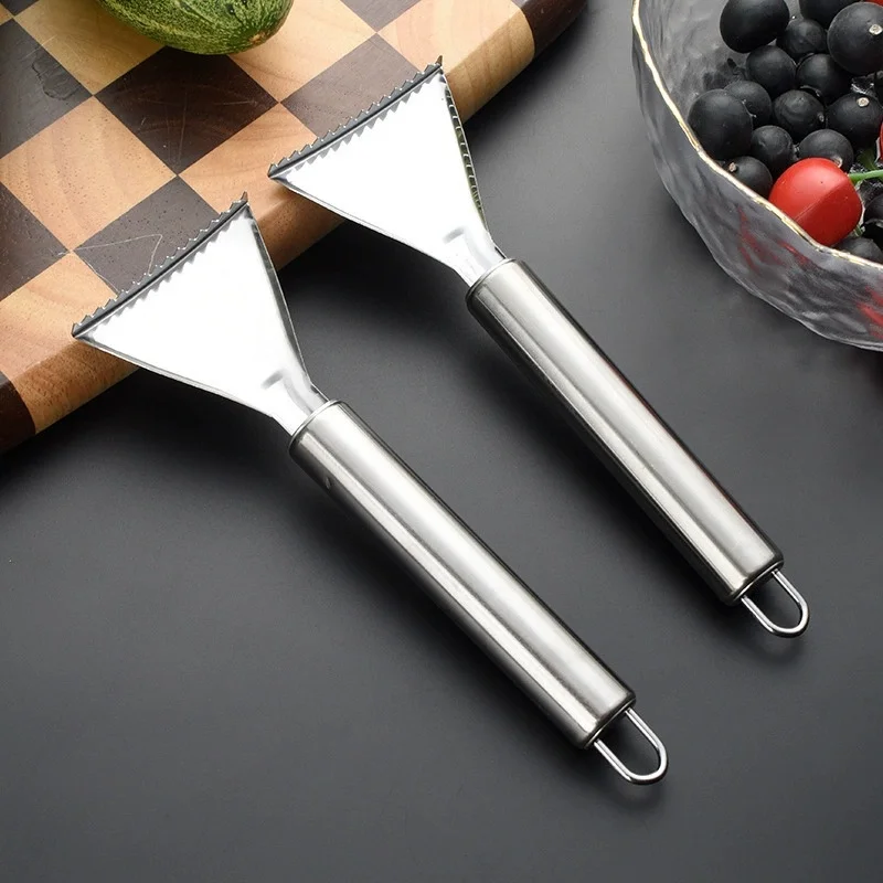 

Fish Scale Grille Scraper Fish Cleaning Tool with Cover Scraper Household Kitchen Cooking Carp Fishing Accessories
