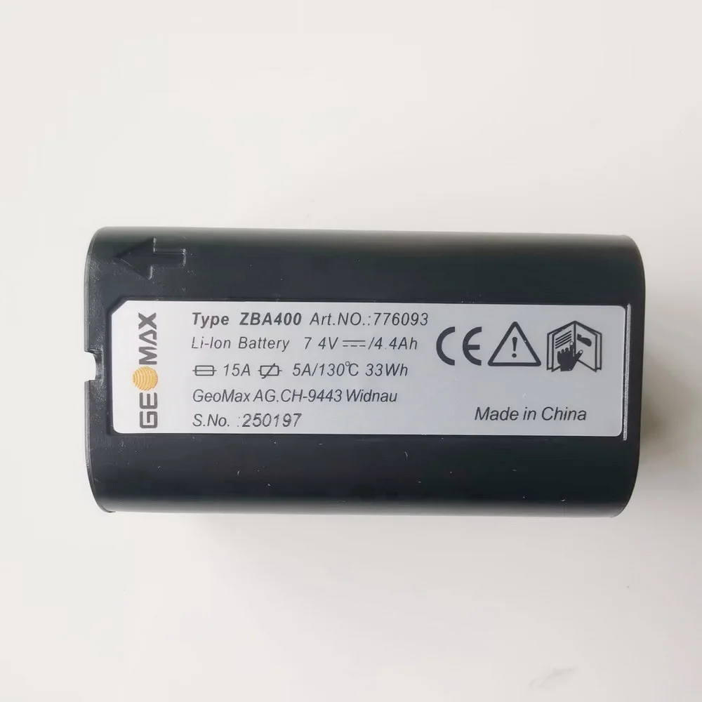 Batería GEOMAX de alta calidad ZBA400 para estación total de la serie GEOMAX ZT20, ZT80