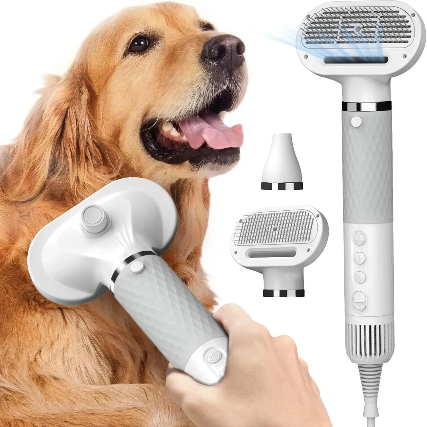 KANCHOU New 5-in-1 Portable Handheld Hair Dryer For Dogs Multi-function Pet Water Blower Pet Grooming Supplies For Cats And Dogs