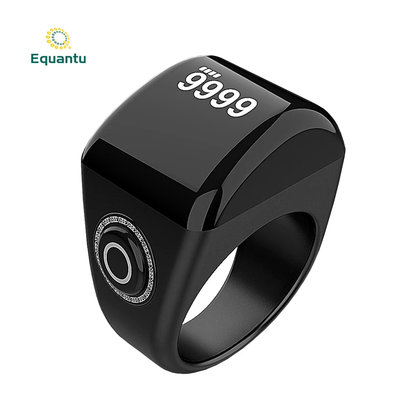 Anillo electrónico de plástico para Ramadán, dispositivo electrónico con Control por aplicación, Eid, regalo musulmán