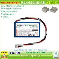 443048-4S 14.8V 650mAh Li-Ion Battery For Window Cleaning Robot PL443048-4S HUTT W55 W66 DDC55 DDC51 DDC5 C6 배터리 G104