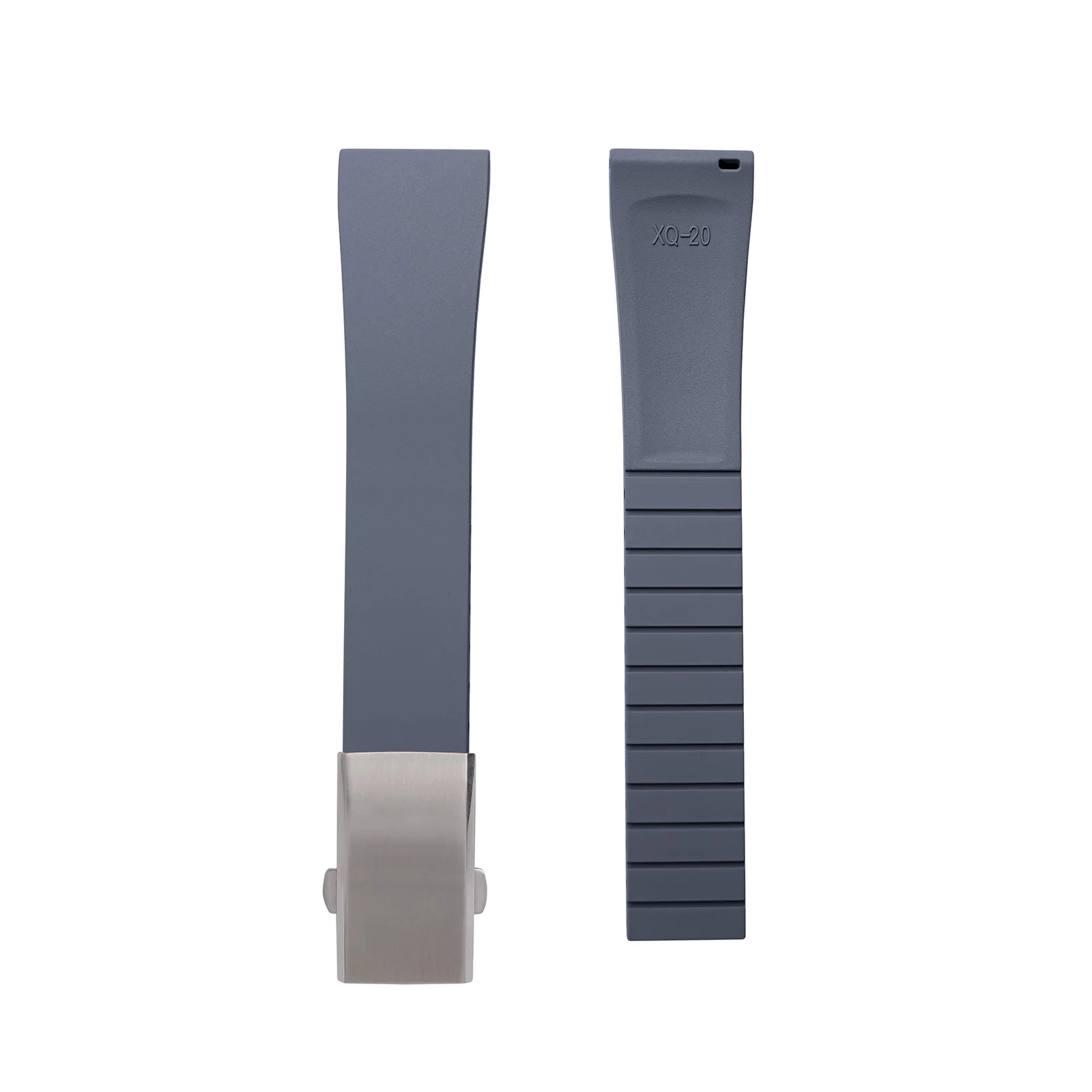 ibenifit NEUES CTS Fluorkautschuk-Uhrenarmband 18 mm 19 mm 20 mm 21 mm 22 mm Schnellverschluss-Faltschließe FKM-Uhrenarmbänder zum Schneiden der Größe 8